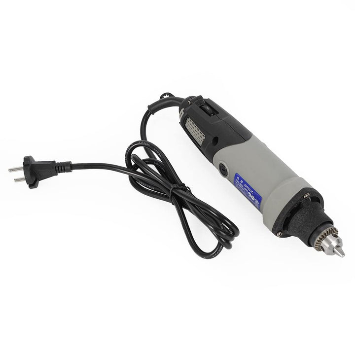 400W Elektrisch Schleifer, 220V Mini-Stabschleifer Bohrmaschine 6 Positionen Drehwerkzeug mit Variab