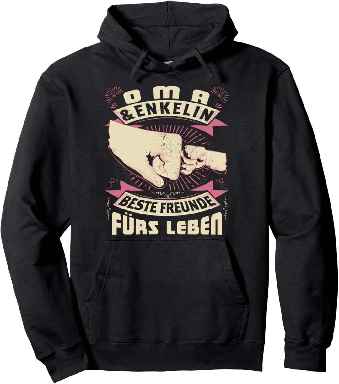 Oma Enkelin Partnerlook Grossmutter Muttertag Lustig Geschenk Pullover Hoodie