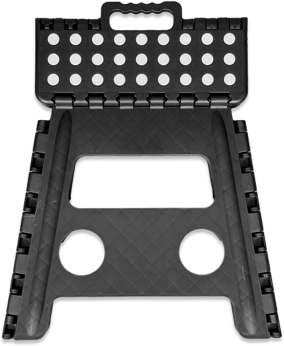 Faltbarer Tritthocker Klapphocker Hocker Trittstufe Aufstiegshilfe gummierte Trittfläche mit praktis