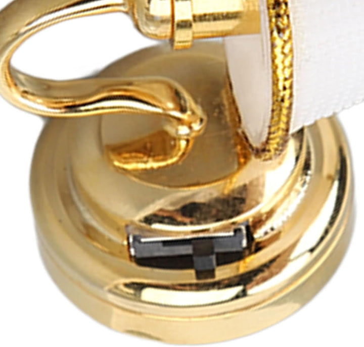 Miniatur-Wandlampe aus Metall für Puppenhaus, Mini-LED, warm, Wandleuchte, für Puppenhaus-Dekoration