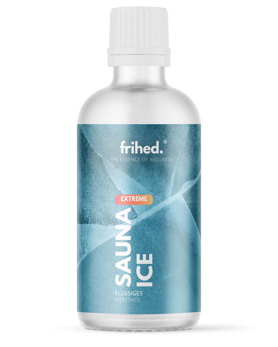 frihed.® Sauna Ice - Mentholkristalle in flüssig für alle Sauna Arten - extrem kalter Sauna Duft - h