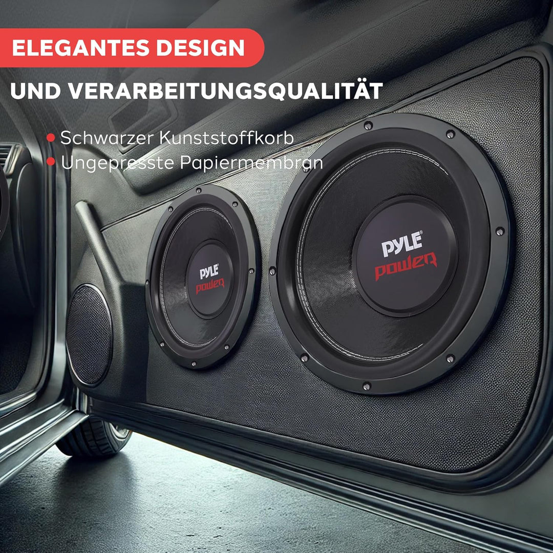 pyle PLPW12D Subwoofer Treiber 800W Subwoofer für Maschine