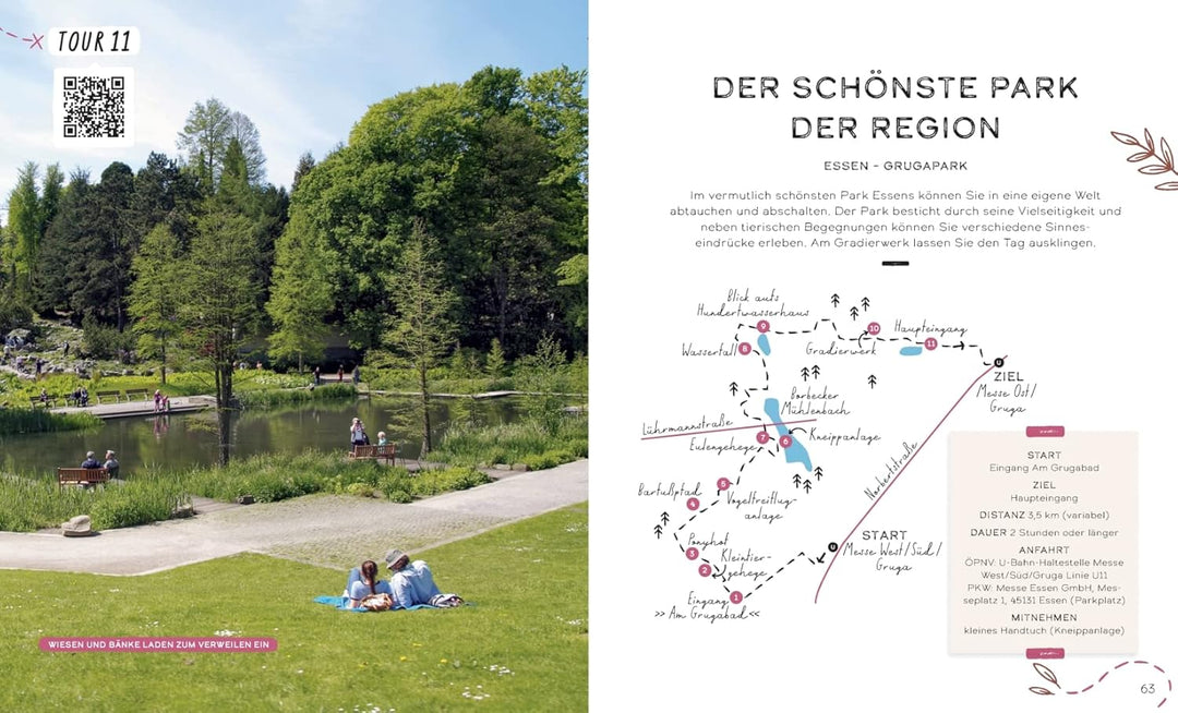 Auszeiten für die Seele im Ruhrgebiet: 33 Orte zum Innehalten, Lauschen und Aufblühen, Taschenbuch