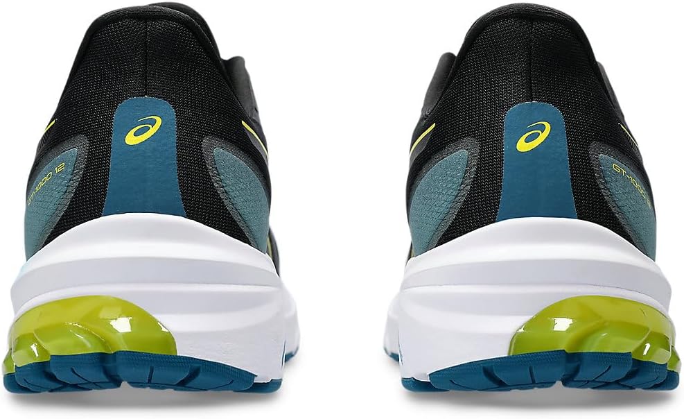 ASICS Herren Gt-1000 12 Sneaker 40 EU Black Bright Yellow