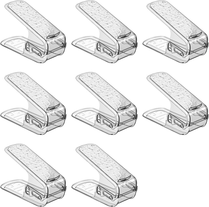 Dokeno 8 Stück Schuhstapler, Schuhorganizer, Schuhaufbewahrung Platzsparend, Schuh Organizer, Einste