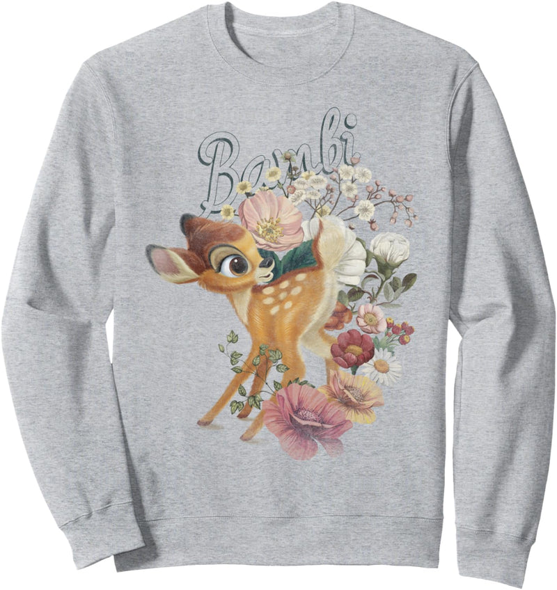 Disney Bambi Floral Portrait Sweatshirt