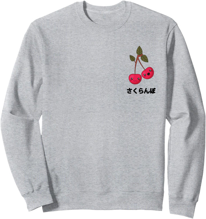 Süsse Kawaii Kirsche Früchte Anime Kirschen japan Sweatshirt