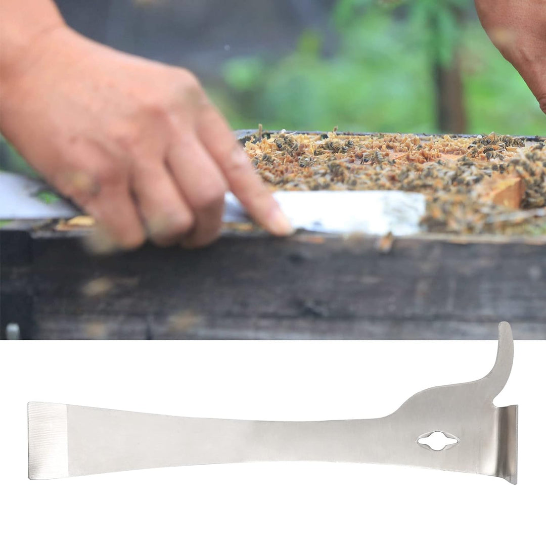 MOGOULUA 15 Stück Imker Werkzeug Set Imker Einsteiger professionelles Set Imkereizubehör Bienenbesen