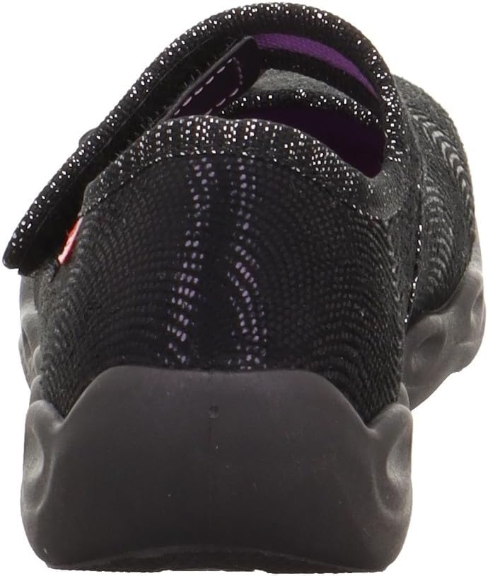Superfit Bubble Hausschuh 23 EU Weit Schwarz 0040, 23 EU Weit Schwarz 0040