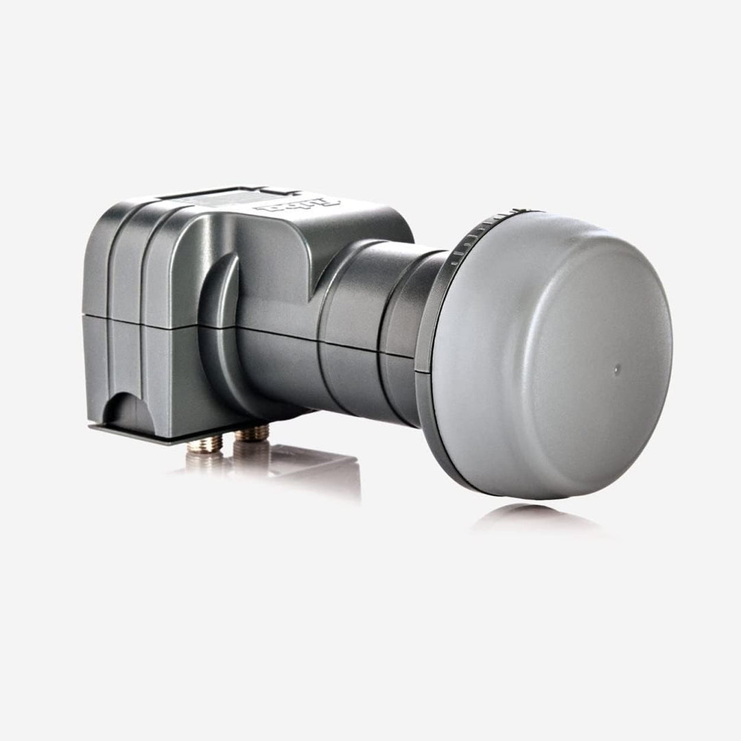 Fuba SAT-Anlage DAA 780 A Satellitenantenne 78cm Aluminium Anthrazit DEK 217 Twin LNB 4X F-Stecker,