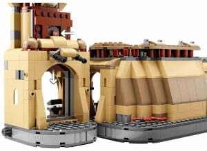 LEGO 75326 Star Wars Boba Fetts Thronsaal, Spielzeug-Haus zum Bauen mit Jabbas Palast und 7 Minifigu