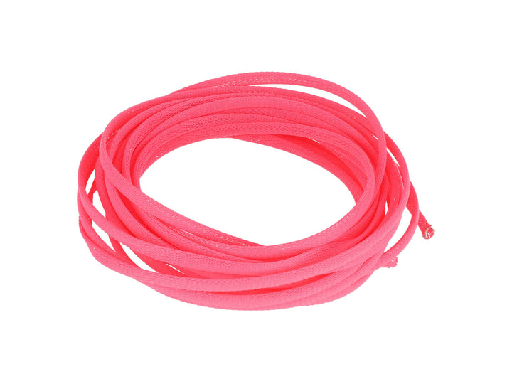 Bowdenzug-Cover Neon-Pink, Geflechtschlauch, Länge 5 Meter