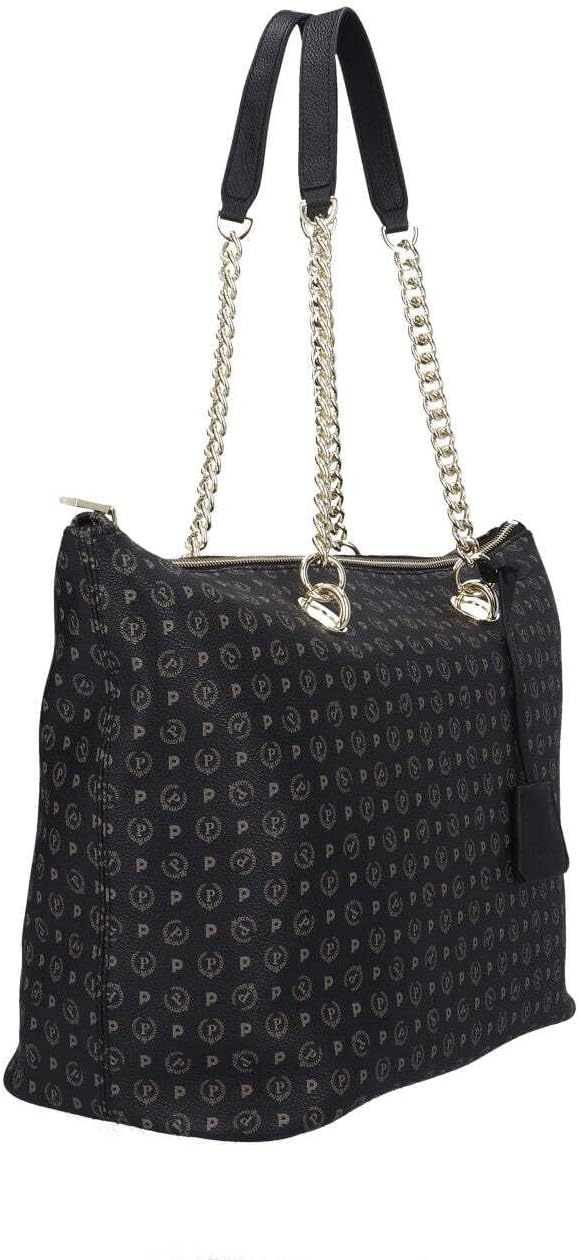 Pollini TE8410PP02Q1100A Tragetasche Damen Synthetisch Einheitsgrösse Schwarz, Einheitsgröß