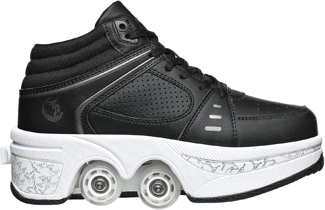 Roller Skate Shoes Rollschuhe Schuhe Mit Rollen Skateboardschuhe,Inline-Skate, verstellbar Damen Sch