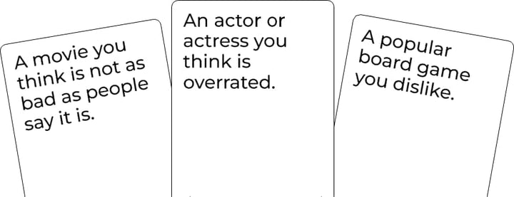 The Hilarious Adult Card Game of Hot Takes &amp; Sizzling Debates - Perfect for Fun Parties and Board Ga