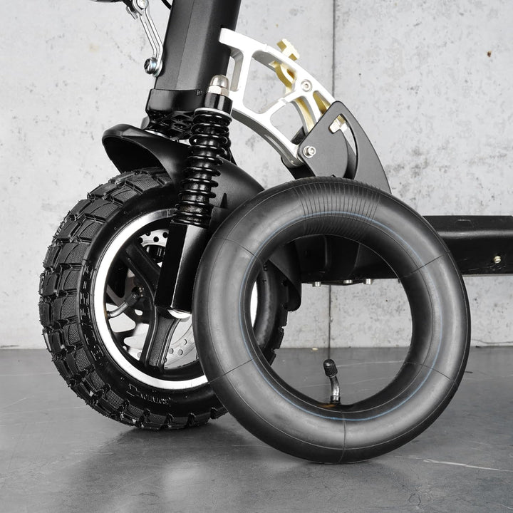 WATODAY 80/65-6 Reifen mit Schlauch, 10 x 3,0 aufblasbarer Off-Road-Reifen für Elektroroller, pneuma