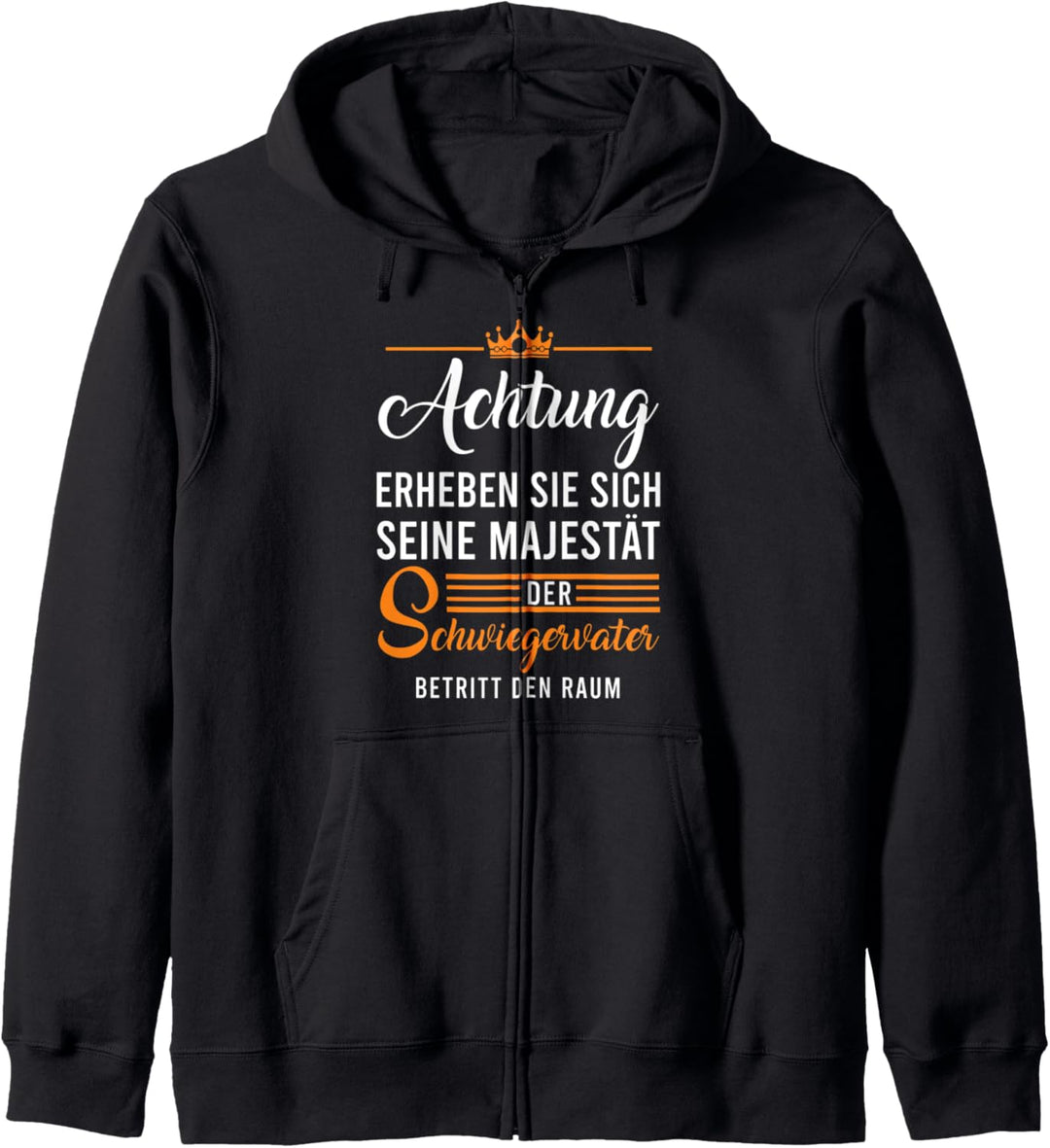 Schwiegervater Schwiegerpapa Lustige Sprüche Kapuzenjacke