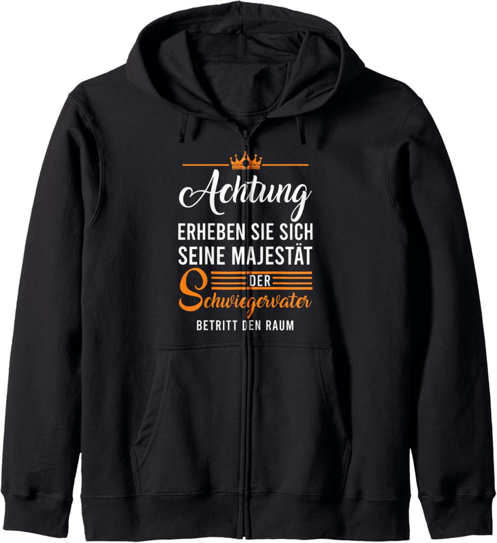Schwiegervater Schwiegerpapa Lustige Sprüche Kapuzenjacke