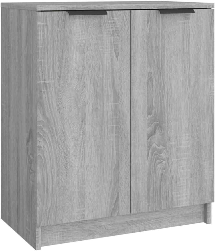 Schuhschrank Grau Sonoma 59x35x70 cm Holzwerkstoff, Schuhe Organizer, Schuhe Aufbewahrung, Schuhrega