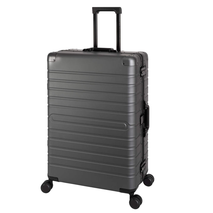 Travelhouse Oslo Alu Reisekoffer Graphit L-75cm Hartschalenkoffer Reisetrolley Suitecase Trolley 2X