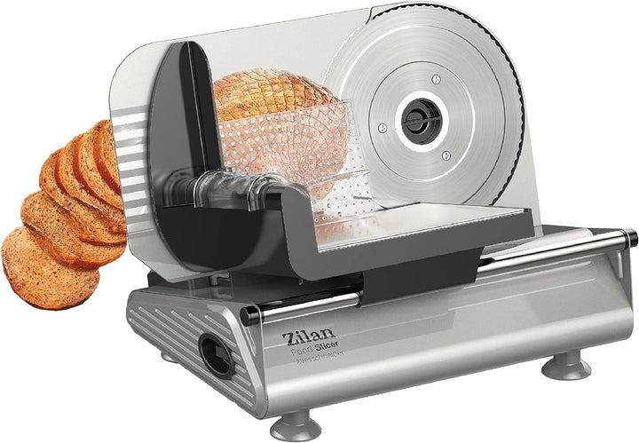 Brotschneidemaschine | Edelstahlklinge Ø190 mm | Schneidestärke 0-15 mm | Brotschneider | Bread Slic