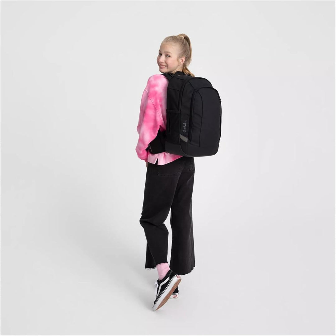 satch air Schulrucksack - Blackjack - Schwarz