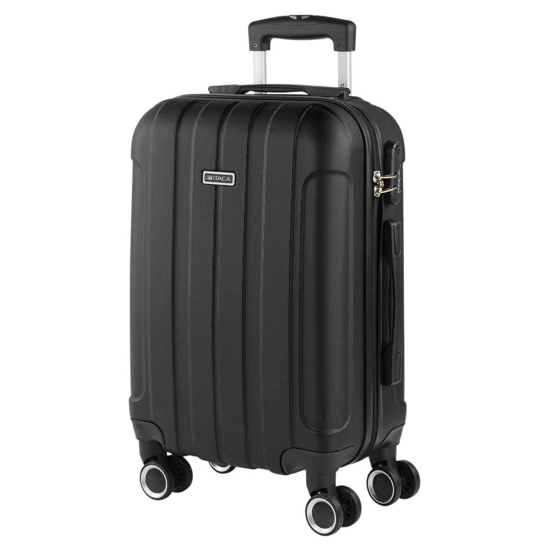 ITACA - 3er Kofferset Erweiterbar 55/63/73 cm ABS. 4 Rollen. Steif, widerstandsfähig und leicht. Hän