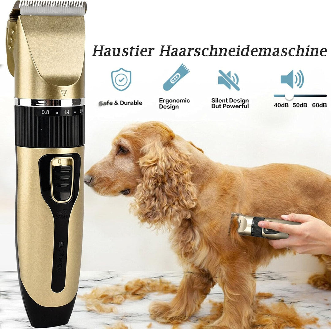 Schermaschine für Hunde Profi Hundeschermaschine Langhaarschneider Hund Katze Tierhaarschneidemaschi