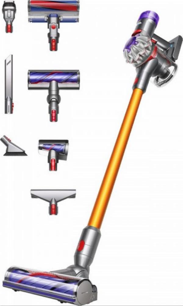 Dyson V8™ Absolute kabelloser Staubsauger (Silber/Gelb) V8 Absolute, V8 Absolute