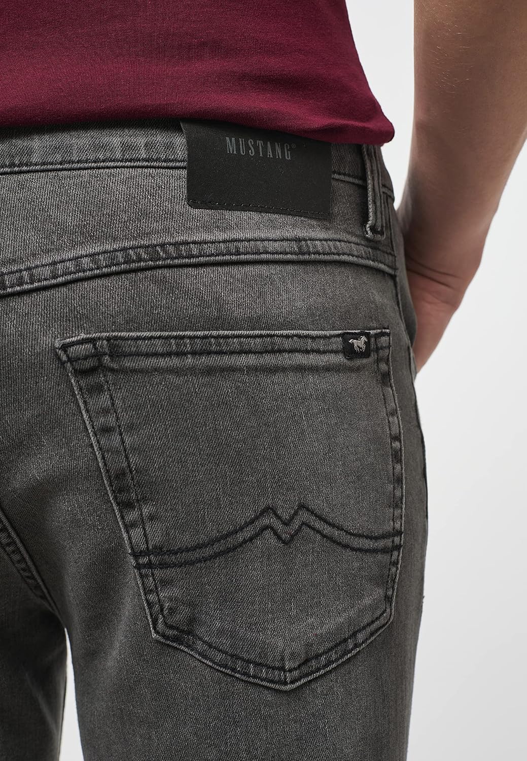 MUSTANG Herren Tramper Jeans 34W / 32L Dunkelgrau 783, 34W / 32L Dunkelgrau 783