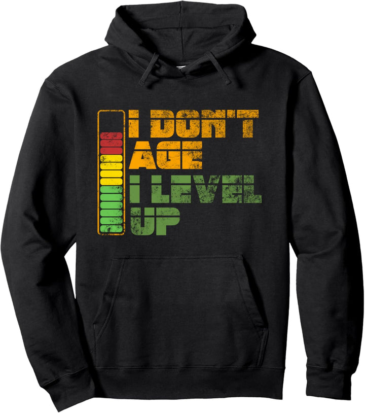 Gamer Ich Werde Nicht Älter Ich LVL UP Geschenk Pullover Hoodie