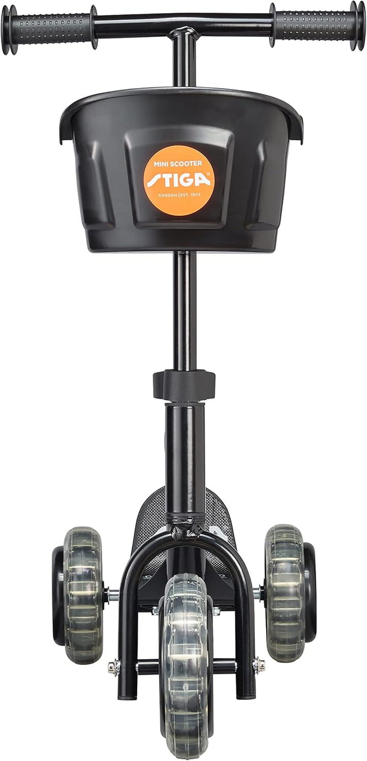 Stiga Unisex Jugend Mini Kid 3w Kinderroller ab 2 Jahre Schwarz / Orange, ab 2 Jahre Schwarz / Orang