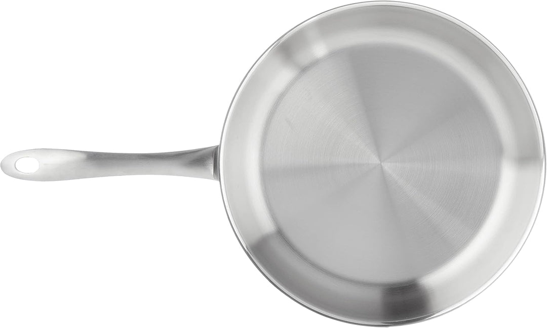 Fissler Catania Pfannen-Set (2-teilig, Ø 24 + 28 cm) – robuste Edelstahl-Pfannen mit Thermic-Boden,