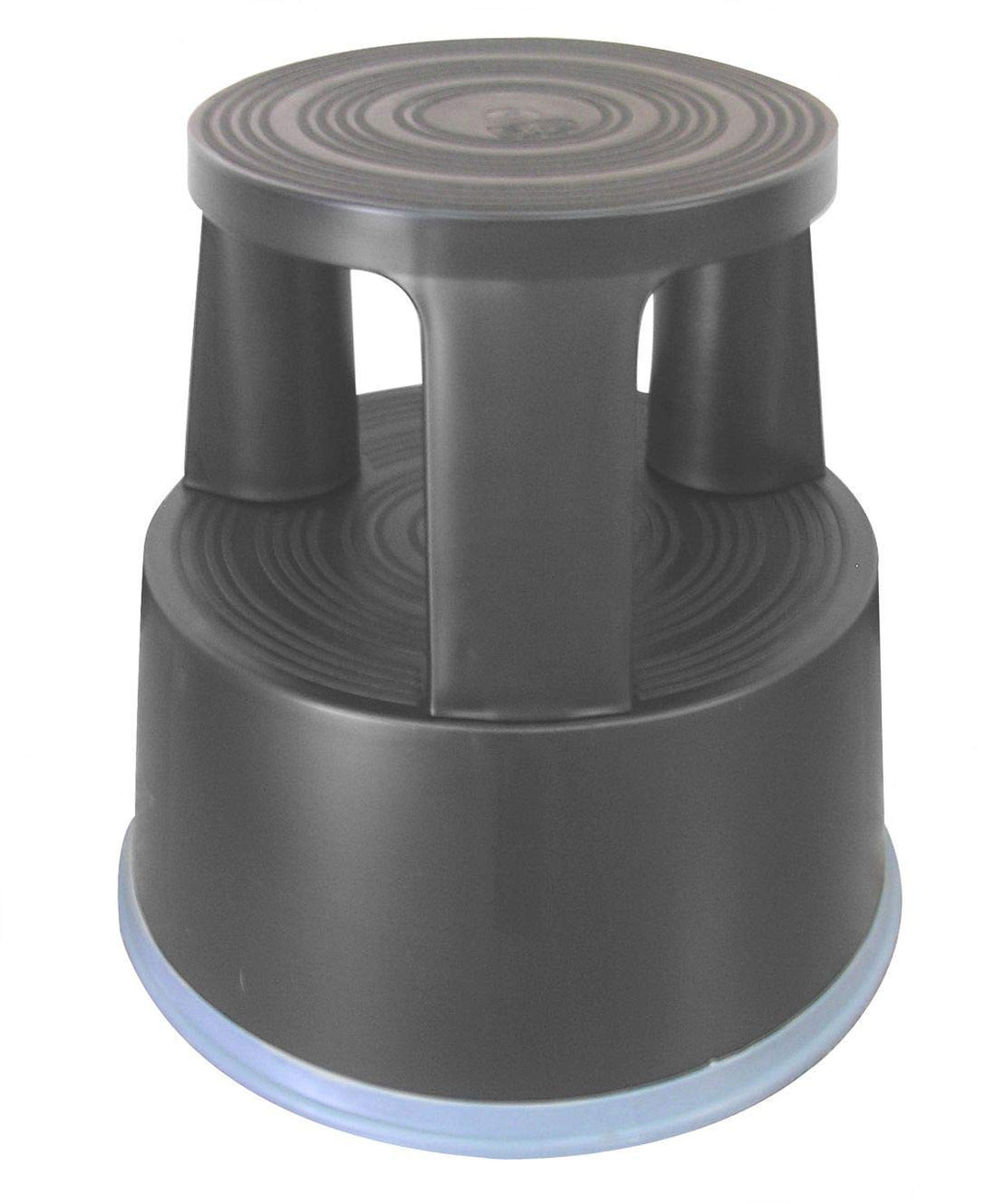 Q-Connect KF00634 Rollhocker aus Kunststoff grau, Grau