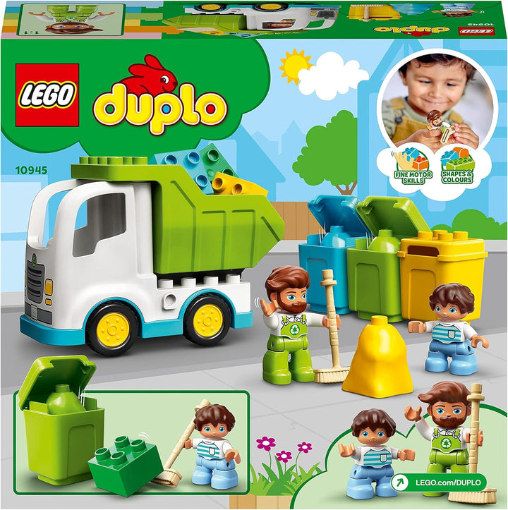 LEGO 10945 DUPLO Town Müllabfuhr und Wertstoffhof Single, Single