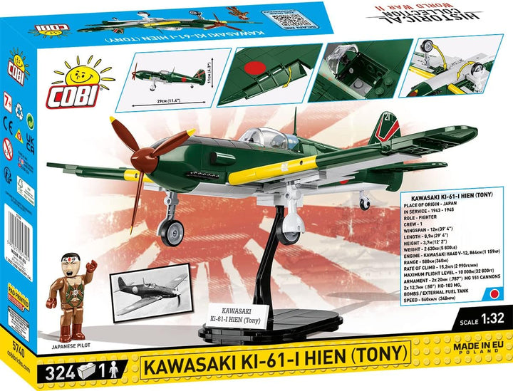 COBI 5740 Ki, Kawasaki Ki-61 Army Bausteine, Various