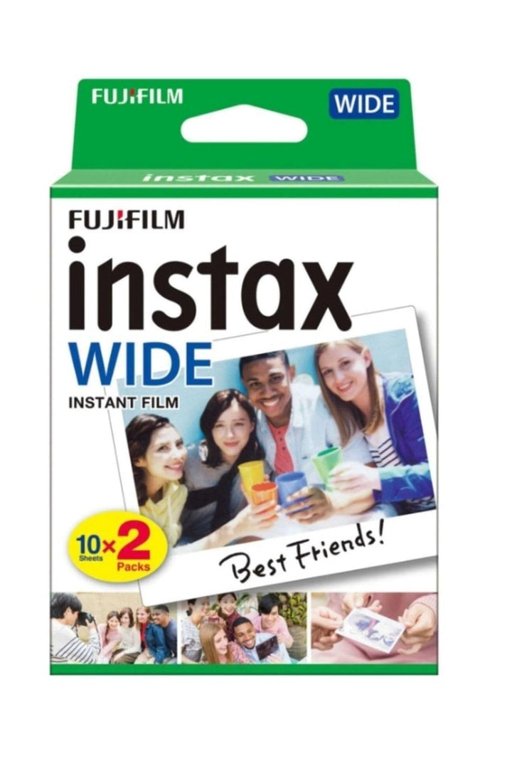 Fujifilm Instax Wide Film 20er 108X86 Mm Weiss
