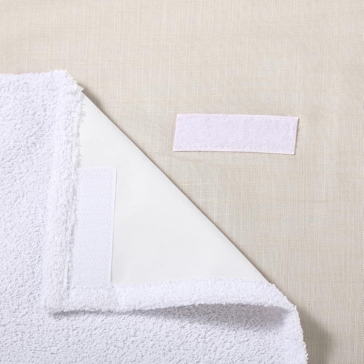 Wickelauflage 50x70 | Wickelunterlage Natur Sand Beige | Wickelauflagenbezug inkl. abnehmbares Frott