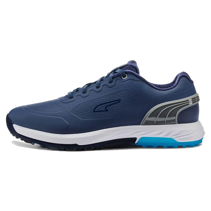 PUMA Herren Alphacat Nitro Golfschuh 39 EU Puma Navy Quiet Shade Speed Blue, 39 EU Puma Navy Quiet S