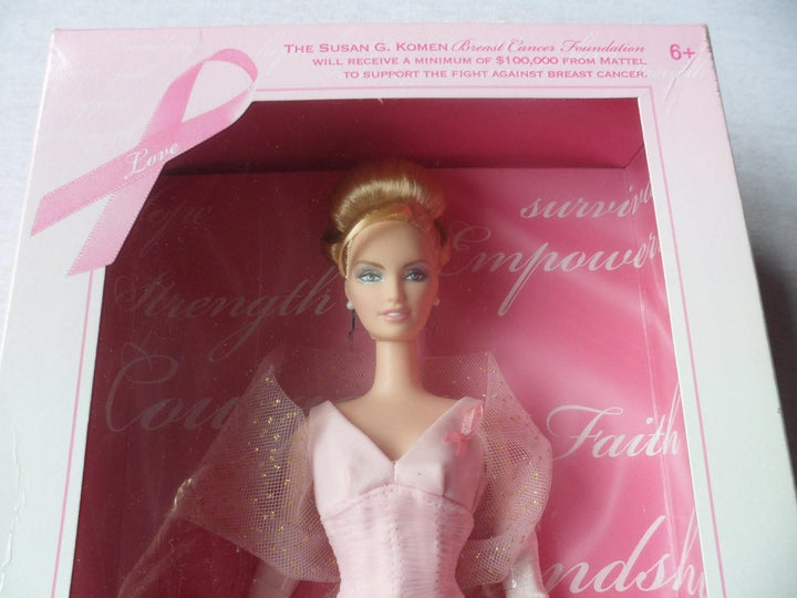 Barbie - Pink Ribbon - Exclusive for The Susan G. Komen/Breast Cancer Foundation - Pink Label - Coll