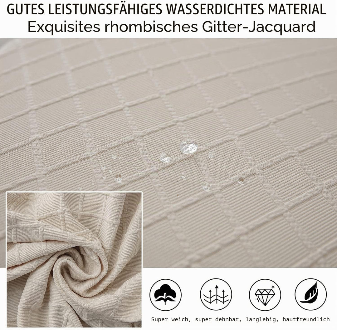 Shell Stuhlhussen, 6er Set Strech Hohen Zurück Stuhlhussen, Abnehmbarer Waschbarer Stühle Schutz, De