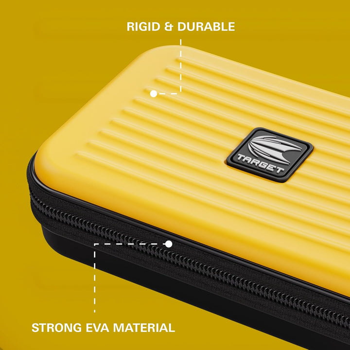 Target Darts Takoma XL Darts Case - Holds x 2 Satz Darts Brieftasche Gelb, Gelb