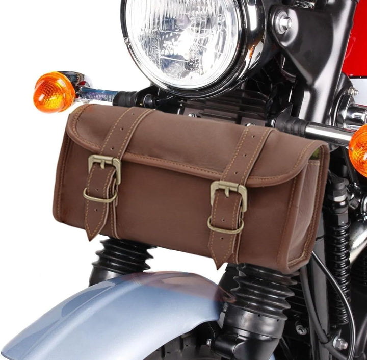 Werkzeugrolle Leder für Triumph Thruxton / 1200 / R LR2 braun