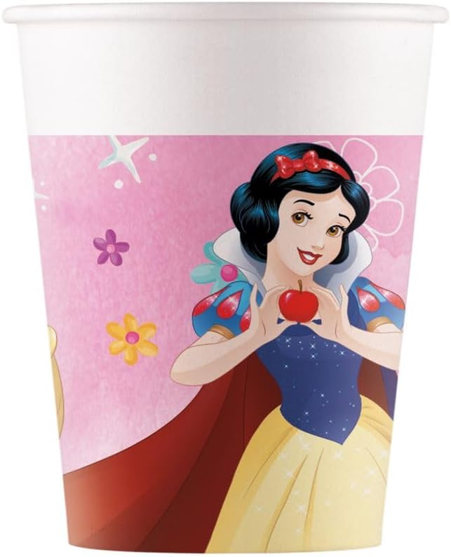 Playflip Princess Party Geschirr Partyset Kindergeburtstag Cinderella, Arielle 76 TLG.