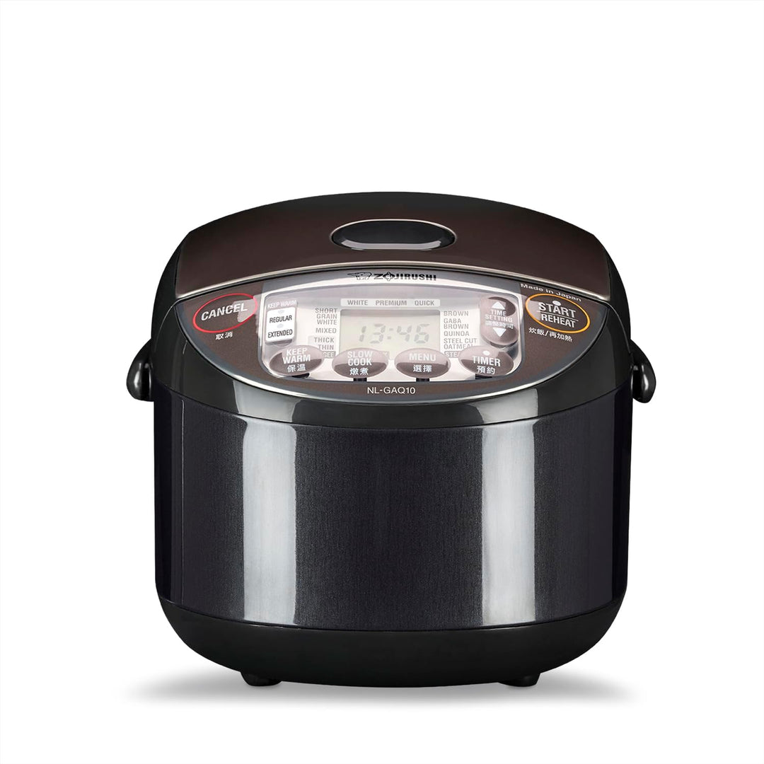 ZOJIRUSHI Premium Reiskocher NL-GAQ10 – 1,0 Liter (5.5 cups) – mit Warmhaltefunktion – inkl. Messbec
