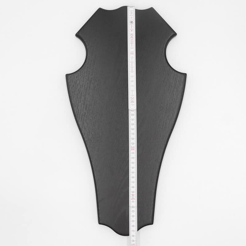 Generisch Hirsch Trophäenschild stumpf in Eiche dunkel Höhe 48 cm Hirschschild