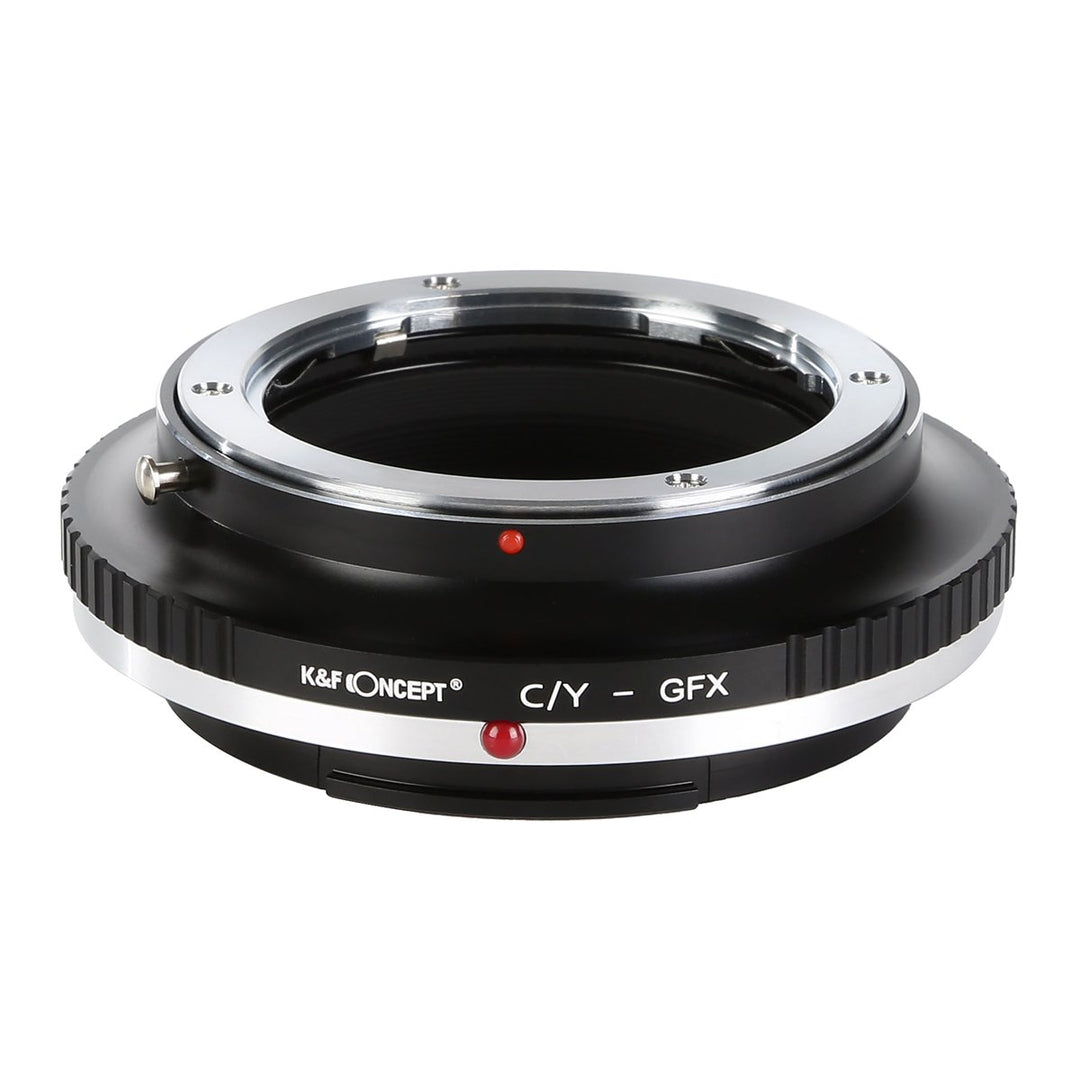 K&F Concept® C/Y - GFX Objektivadapter, Objektiv Adapterring für Contax/Yashica Objektiv auf Fujifil