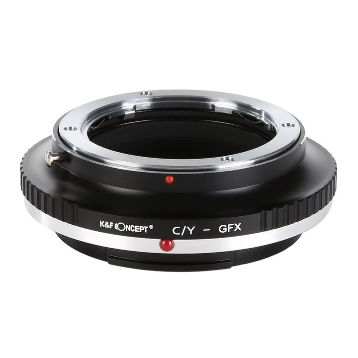 K&F Concept® C/Y - GFX Objektivadapter, Objektiv Adapterring für Contax/Yashica Objektiv auf Fujifil