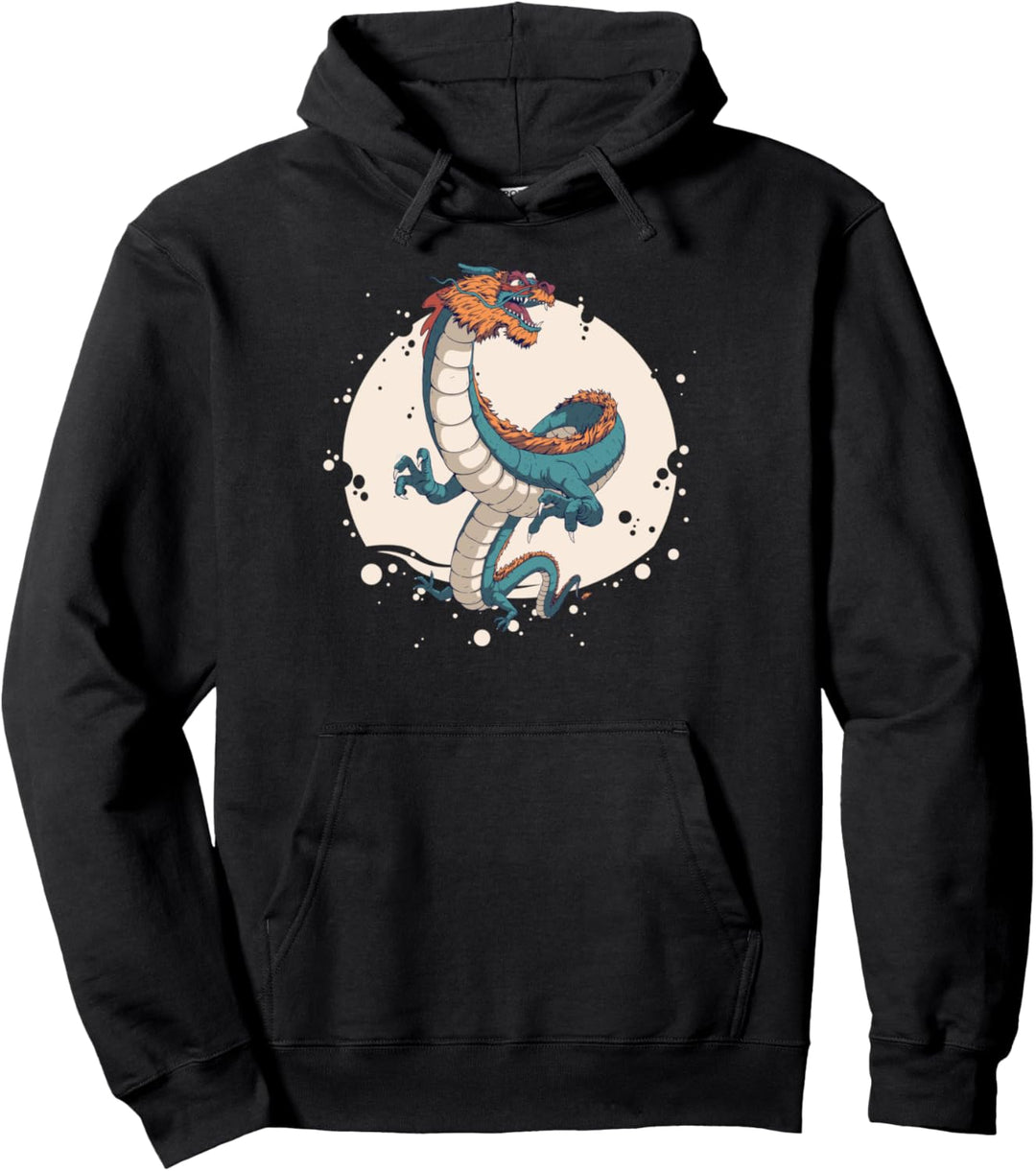 Drache Drachen Fabelwesen Mythologie Pullover Hoodie