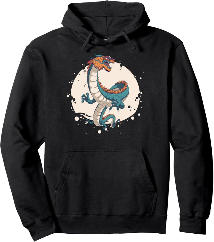 Drache Drachen Fabelwesen Mythologie Pullover Hoodie